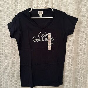 Cabo San Lucas, Mexico women’s black tshirt-‎ large